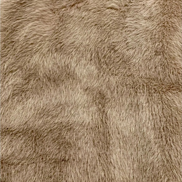 Faux Fur Jacket in Taupe - Picture 9 of 14